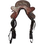 SELA AUSTRALIANA WESTERN C/CABECA MARROM