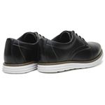 Sapato Masculino Couro Oxford Dmazons Tradicional Preto