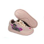 Tênis Infantil Casual Vissi Ds164 Dinossauro Nude