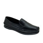 Sapatilha Casual Masculina em Couro Luflex 5001 Preto