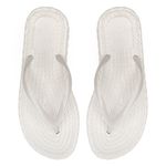 Chinelo Feminino Flip Flop Nuvem Flat Leve e Confortável CREME