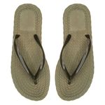 Chinelo Feminino Flip Flop Nuvem Flat Leve e Confortável VERDE MILITAR