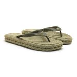 Chinelo Feminino Flip Flop Nuvem Flat Leve e Confortável VERDE MILITAR