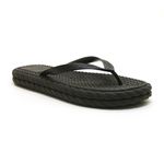 Chinelo Feminino Flip Flop Nuvem Flat Leve e Confortável Preto