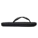 Chinelo Feminino Flip Flop Nuvem Flat Leve e Confortável Preto