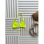 Top Marquinha de Fita - Amarelo Neon