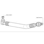 Barra Direção Curta Volks 8.150 8.160 9.160 557mm LB374