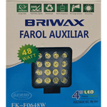 Farol de Milha / Auxiliar 16 Led's 4" 6500k - 7000k 48w