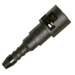 Conector Engate Rápido Reto 5/16"x 5/16" Trava Preta QC016