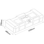 Tanque Combustível Plástico Mercedes Benz 608D 708D 100 Litros Bepo M194C