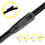 Palheta Limpador Parabrisa Slim 28 307 407 C4 Pallas Dyna S470
