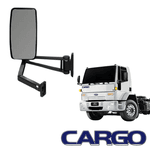 Espelho Retrovisor Completo Ford Cargo 2009/ Convexo Lado Esquerdo