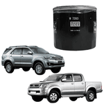 Filtro Óleo Motor Toyota Hilux SW4 2.4 2.5 2.7 2.8 3.0 4.0 2005 a 2018 MANN-FILTER W7283