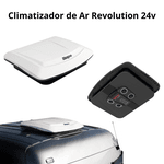 Climatizador Interclima de Ar Externo Revolution 24v Bepo para Caminhão Cabine