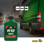Kit 12 Aditivos Bardahl B12 Premium 500ml Veículos Diesel c/ Filtro DPF