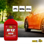 Kit 12 Aditivos para Óleo Motor Carros Bardahl B12 Plus Gasolina Álcool GNV 500ml