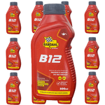 Kit 12 Aditivos para Óleo Motor Carros Bardahl B12 Plus Gasolina Álcool GNV 500ml