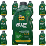 kit 12 Aditivos para Óleo Motor Diesel Bardahl B12 Turbo 1 Litro