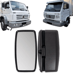 Espelho Retrovisor Volkswagen Worker Ford Cargo Bepo 37x21cm W905