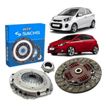 Kit Embreagem Hyundai HB20 HB20S Kia New Picanto 1.0 3 cil. Flex SACHS Original