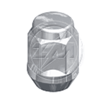 Porca Roda Cromada Gm Opala D20 S10 Silverado Blazer Ford Fiesta Ecosport Courier Focus M12x1.5mm