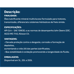Óleo 10w30 Tractor API GL4 Hidraulico Diferencial Transmissão VR Lub
