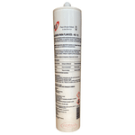 Cola Silicone Alta Temperatura Preta 300g 