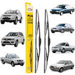 Palheta Limpador Parabrisa GM Vectra Omega Courier Fiesta Pajero Frontier GranVitara Dyna 180