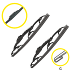 Palheta Limpador Parabrisa Honda City Fit HRV WRV Hyundai Elantra I30 Santa Fé Kia Cerato Dyna 325