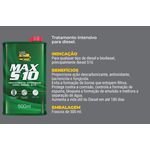 Aditivo Bardahl p/ Combustível MAX S10 Diesel 500ml 
