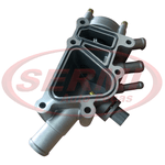 Carcaça Válvula Termostática Ford Fiesta Courier Ecosport Zetec 8v 03/06 Gasolina