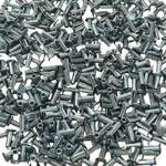 Pacote de 100 Rebite Cônico Metal 10x12 para Lona Freio Caminhões Volvo