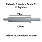 Silencioso Mercedes Benz 1113 1313 1114 1316 1513 1519 2013 Bepo M081