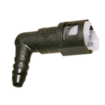 Conector Engate Rápido 90° 5/16"x 5/16" Trava Branca QC003