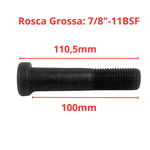 Parafuso Roda Completo 7/8x100 Com Porca Oscilante Carreta Guerra