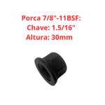 Parafuso Roda Completo 7/8x100 Com Porca Oscilante Carreta Guerra