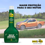 kit 4 Unidades Aditivo Combustível Bardahl Max Diesel 200ml Limpa Bico Motor