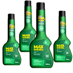 kit 4 Unidades Aditivo Combustível Bardahl Max Diesel 200ml Limpa Bico Motor