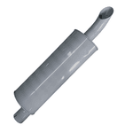 Silencioso Abafador Ford Cargo Volks Euro 3 Cummins Bepo W924