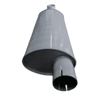 Silencioso Abafador Ford Cargo Volks Euro 3 Cummins Bepo W924