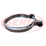 Abraçadeira Tubo Flexível Escapamento 3.1/2" MB Axor 1933 2533 2831 Euro 3