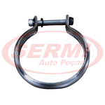 Abraçadeira Tubo Flexível Escapamento 3.1/2" MB Axor 1933 2533 2831 Euro 3