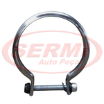 Abraçadeira Tubo Flexível Escapamento 3.1/2" MB Axor 1933 2533 2831 Euro 3