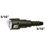 Conector Engate Rápido Reto 5/16"x 5/16" Trava Branca QC001
