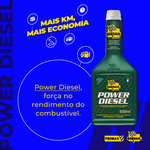 Kit 12 Aditivos p/ Combustível Bardahl Power Diesel 500ml Limpa Bico