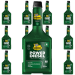 Kit 12 Aditivos p/ Combustível Bardahl Power Diesel 500ml Limpa Bico
