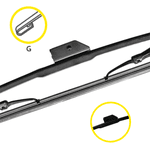 Palheta Limpador Parabrisa Scania P T/R 112 113 142 143 91/ em diante Dyna 100