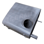 Silencioso Mercedes Benz Axor 2035 2644 3044 3344 Euro 3 (4.1/2') Saída Lateral Bepo M091T