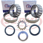 Kit Revisão Cubo Carreta Rol Grd 32218 Rol Peq 32216 Trava Aranha Retentor Arruela e Junta