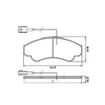 Pastilha Freio Diant Fiat Ducato Citroen Jumper Peugeot Boxer BB652B